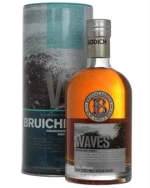 Bruichladdich Waves flaske i akvamarin farve